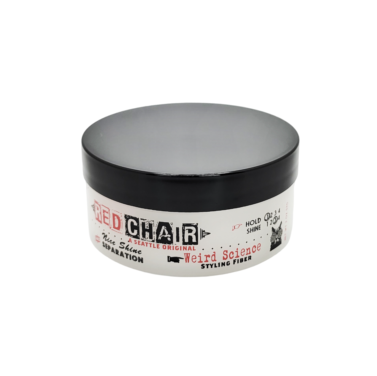 Red Chair Salon WEIRD SCIENCE Styling Fiber Red Chair Salon